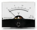 Drejespoleinstrument, 15V 60x46mm.