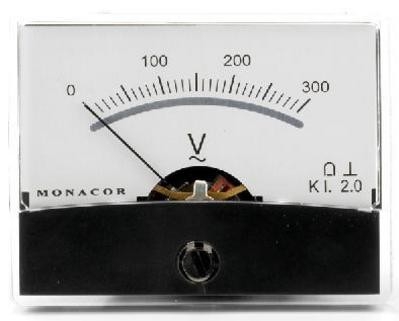Drejespoleinstrument, 300VAC