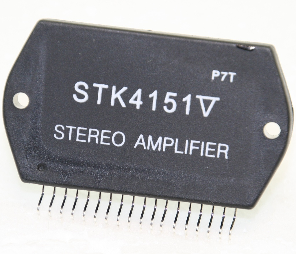 Stereo POWER AMP 2x30W 8ohm 28V 0,08% 18-pin