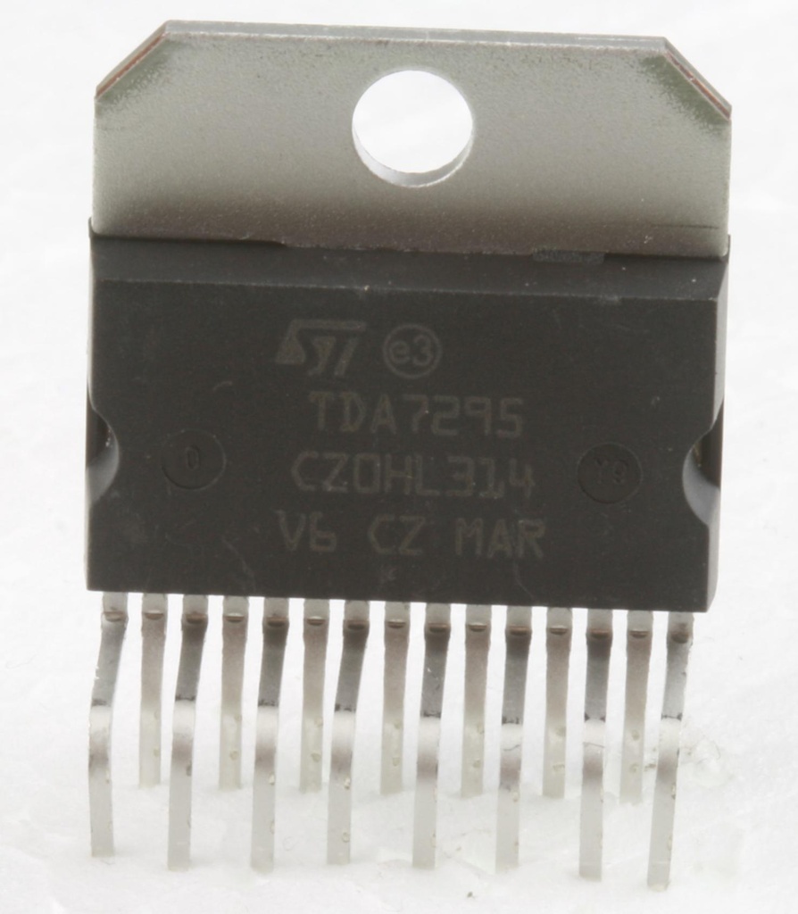 TDA7295 - POWER AMP 2x80W 4ohm 40V