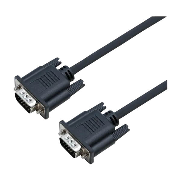 VGA-kabel han/han, HQ, 0,8 meter