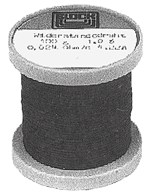 Modstands-/varmetråd Konstantan - 2,0 mm. - 0 ,156 Ω/m. - 1 meter