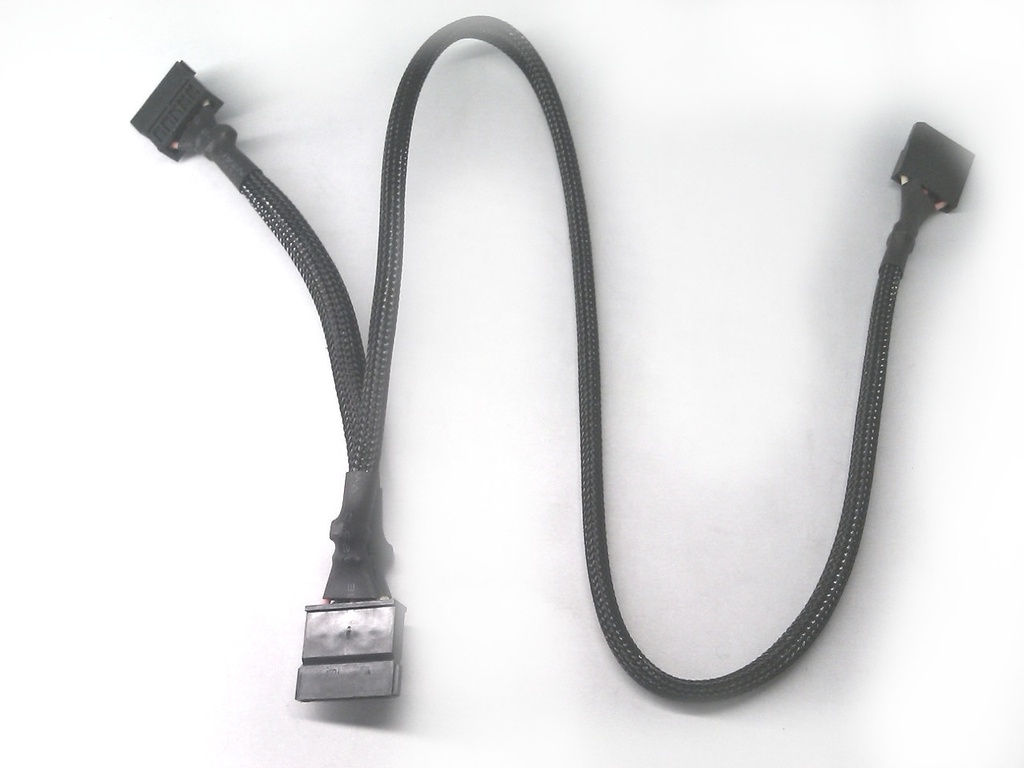KÖNIG modulær connector kabel, 5-pin HUN - 3xSATA