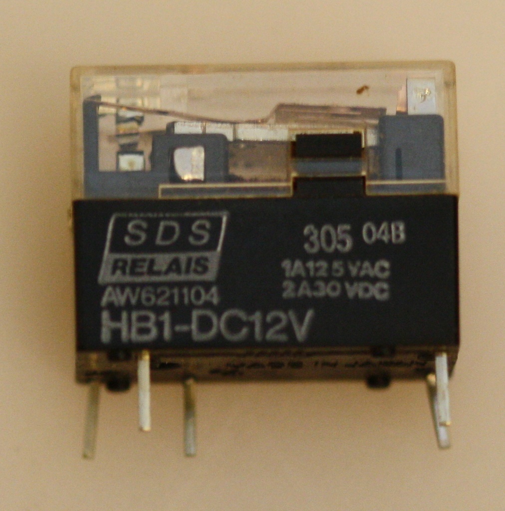 Relæ 48V 1A 1 x skifte 6000R