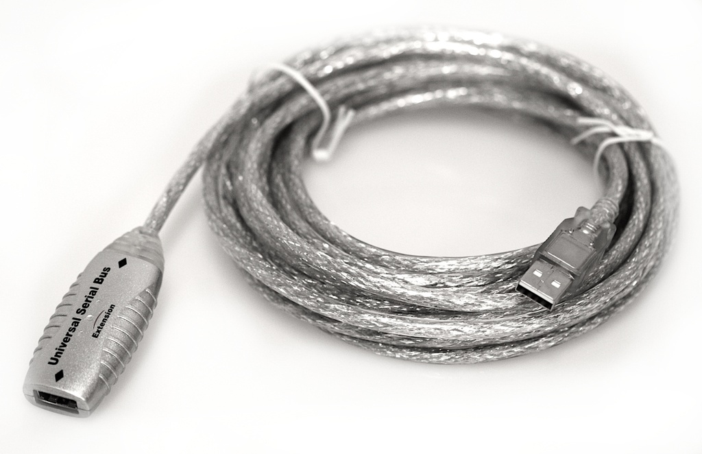 USB 1.1 forlængerkabel, aktiv, 5 meter