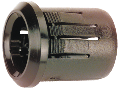 LED Holder Clip Black 10mm.