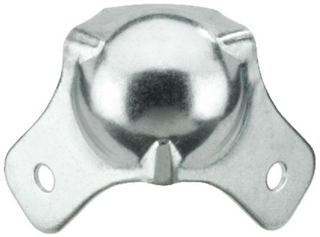Kuglehjørne 2 ben 47mm. 