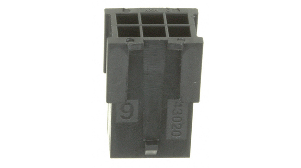 3.0mm,MicroFit,plug,2row,freehang,6w