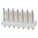 AMP CONNECTOR, HEADER, 7POS, 1ROW, 3.96MM