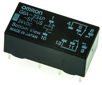 Relæ, 2xskifte 24VDC 2A 2880R