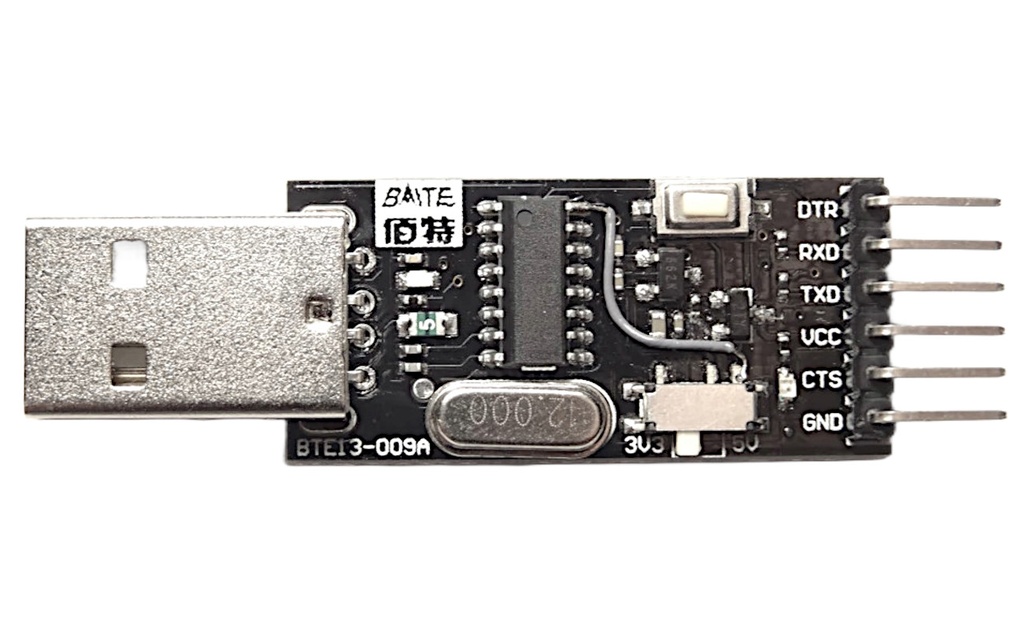 CH340 USB til TTL Seriel Adaptor