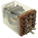 Relæ 3 x skifte 380VAC 2A 22kR
