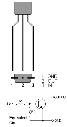 NPN 50V 50mA 0,3W TO92