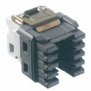 RJ45 SOCKET for patch-panel mount 8/8-pole