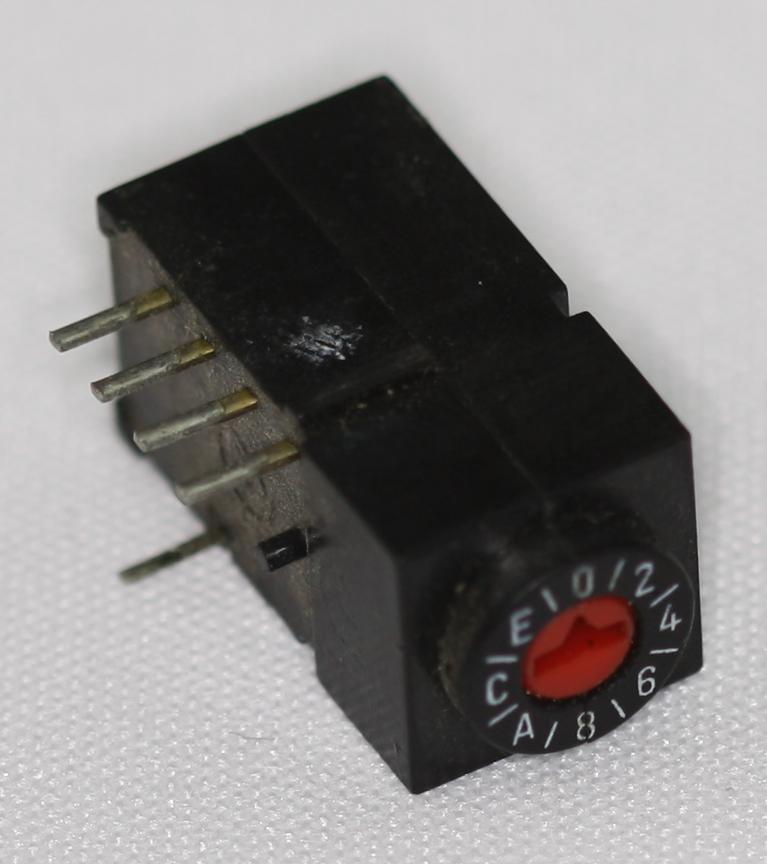 MENTOR DREJE SWITCH, Hexadecimal