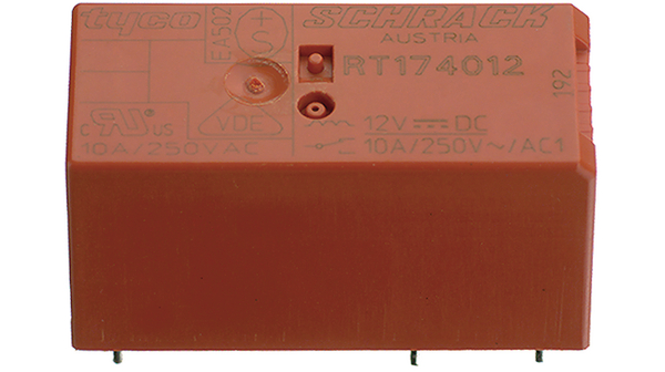 PrintRelæ 12VDC/250mW/576R/1xSKIFTE