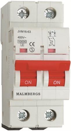 Automatsikring 2pol 1P+N 10A