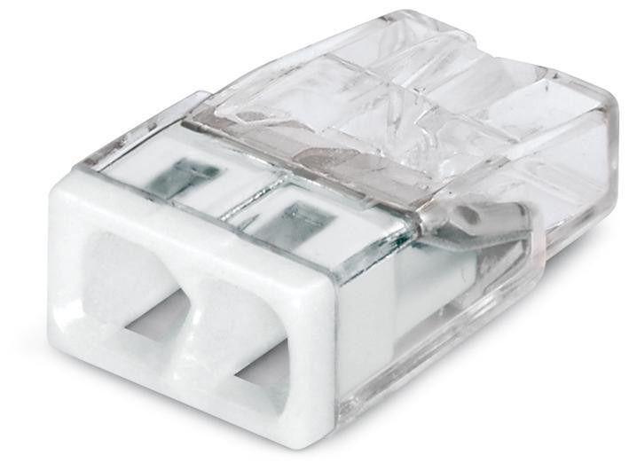 WAGO Samlemuffe 2P 0.5...2.5 mm² 450VAC-24A Hvid