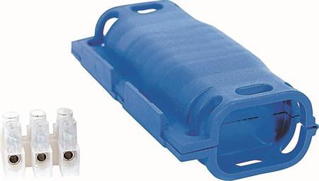 Kabelmuffe, Gele, 3x0,5-2,5 mm², 450V