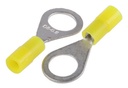 Terminal Ring 5,3mm. Gul (for 0,2-0,5#)
