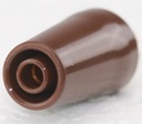 Sikkerhedsbanan ADAPTER, BRUN 4mm.