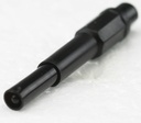 Sikkerhedsbanan stik 4mm SORT