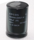 El-Capacitor 820 µF ± 20% 400 V P10 35x50mm