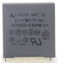 MKT Capacitor 2,2uF X2 275V P27,5 Kasse med 240 stk