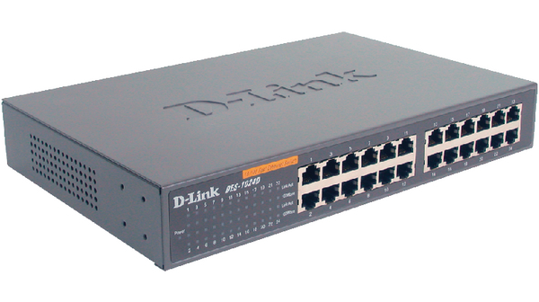 Switch 24x 10/100 Desktop/19""