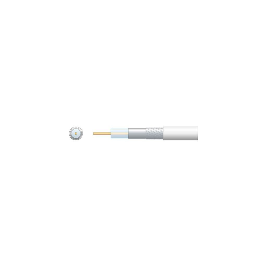 6,5mm Coax-kabel RG6/U 75ohm HVID