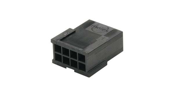 3.0mm,MicroFit,plug,2row,freehang,8w