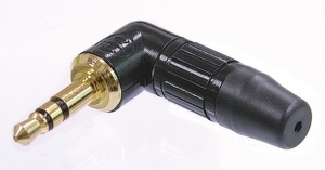 3.5 Stereo han /Neutrik-vinkel SORT