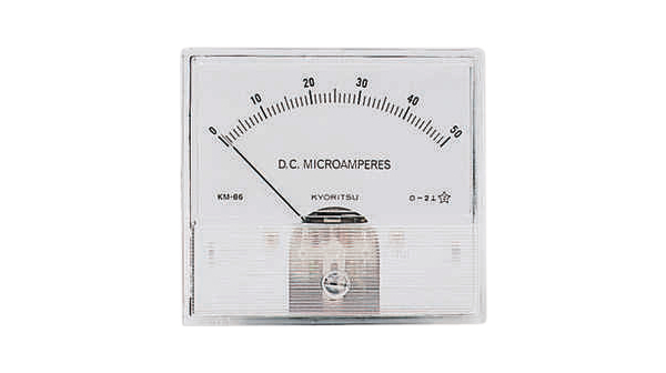 Indbygningsinstrument 0-30V DC