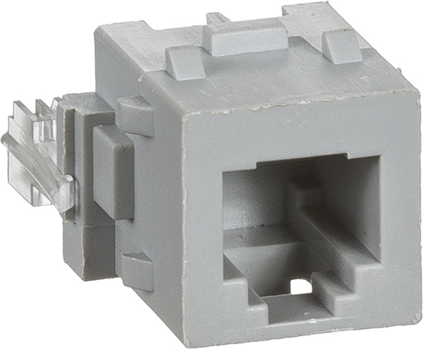 Konnektor tilbehør skæreklemme 6/6 RJ11 cat. 3