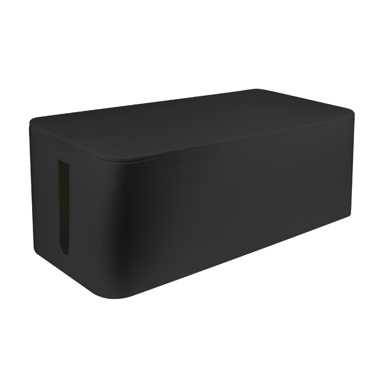 LogiLink® Cable Box, 407x157x133.5mm, Black