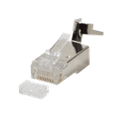 Cat.6/6a/7/7aModular Plug RJ45 CAT6A,CAT7A til ø8mm pose m. 10 stk.