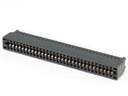 Kantconnector 2x31-pol RM2,54 PCB