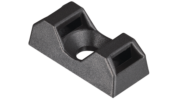 Cable tie mount Q 5.0mm, 100 stk.