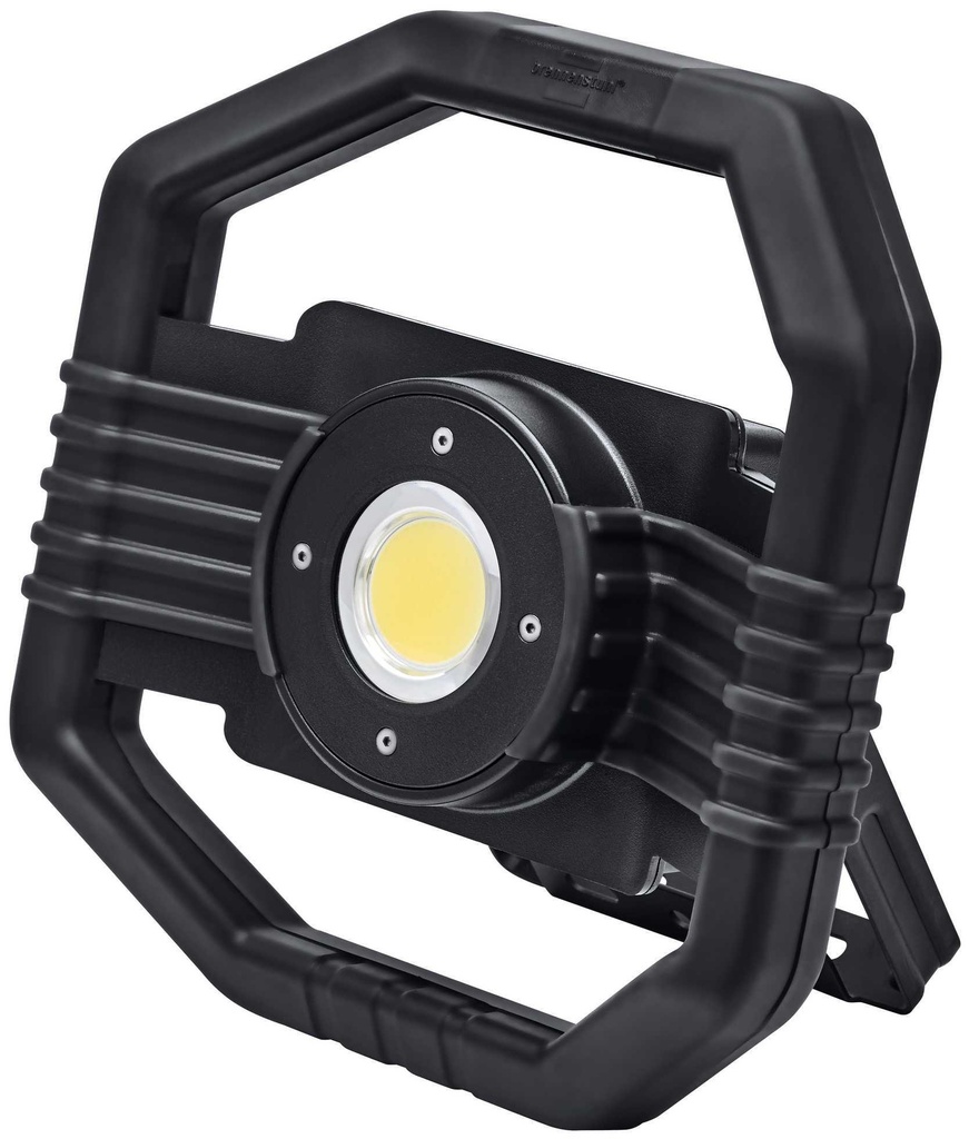 Mobil Hybrid LED DARGO-spotlight (batteri og netdrift, 50W, IP65, med strømbankfunktion)