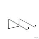 R-Go Tools Steel Basic Laptop Stand, silver