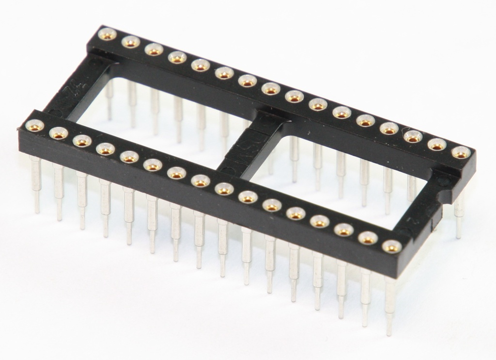 Carrier-IC-sokkel DIL 32 RM=15,24mm