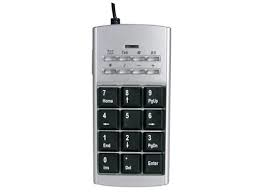 Ekstern tastatur til brug med bærbare computere og notebooks USB