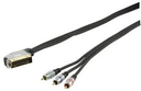 Scart - 3xphono compnent RGB, 5meter