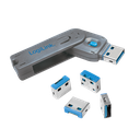 USB port blocker (1x key and 4x lock)