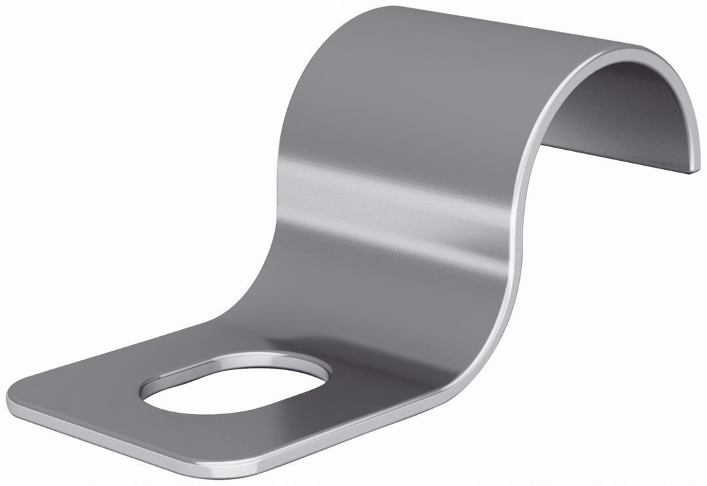 KABELDÆKSKINNEBØJLER ENKEL 34MM