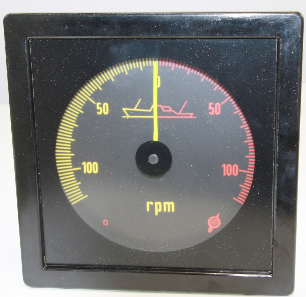 Drejespoleinstrument Omdrejningstæller -120/+120 RPM