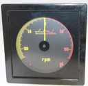 Drejespoleinstrument Omdrejningstæller -120/+120 RPM