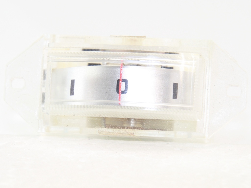 Panelinstrument skala: 1 - 0 - 1
