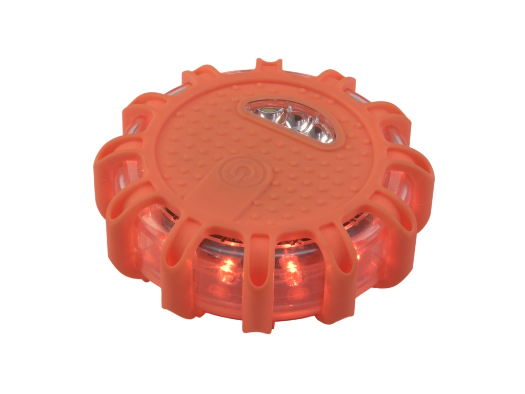 LED SOS Battery-Powered Warning Light - eurolite