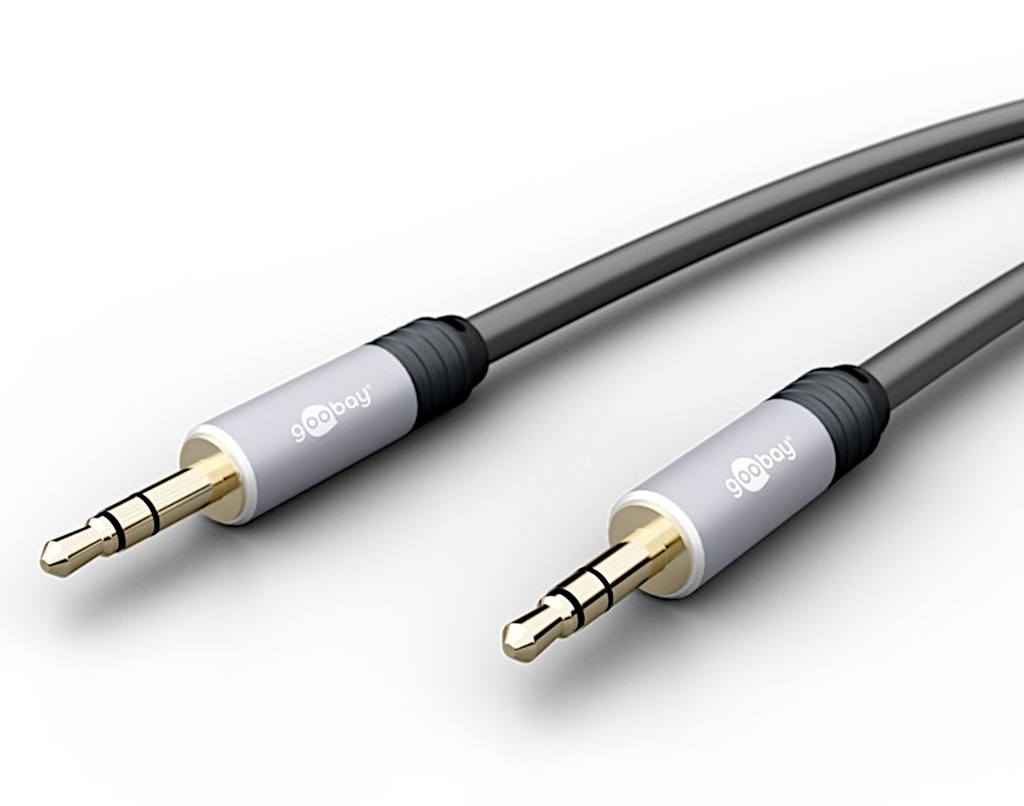 Audiokabel, Minijack 3,5mm stereo, 1,5m